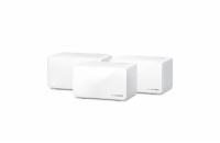 TP-Link Mercusys Halo H90X(3-pack) WiFi systém, WiFi 6, AX6000, 1x 2,5GLAN, 2x GLAN