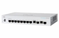 Cisco switch CBS350-8S-E-2G-EU (8xSFP, 2xGbE/SFP combo,fanless) - REFRESH