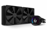 NZXT Kraken Elite 280 RL-KN28E-B1 NZXT vodní chladič Kraken 280 ELITE / 2x140mm fan / 4-pin PWM / LCD disp. / 6 let