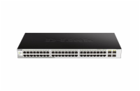 D-Link DGS-1210-52/ME/E 48-Port 10/100/1000BASE-T + 4-Port 1 Gbps SFP Ports Metro Ethernet