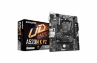 GIGABYTE MB Sc AM4 A520M K V2, AMD A520M, 2xDDR4, 1xHDMI, 1xVGA, mATX