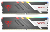 Patriot Viper Venom/DDR5/32GB/6000MHz/CL36/2x16GB/RGB/Black/Silv