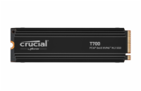 Crucial SSD 4TB T700 PCIe Gen5 NVMe TLC M.2 s chladičem