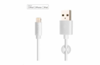 Fixed FIXD-UL2M-WH Lightning, 2m FIXED datový a nabíjecí kabel, USB-A -> Lightning (MFI), 20 W, délka 2 m, bílá