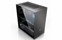 Evolveo M4 CAEM4 EVOLVEO M4, case mATX, 1x120mm PWM ventilátor, průhledná bočnice, černá