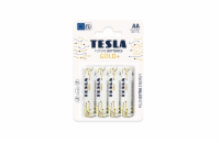 TESLA - baterie AA GOLD+, 4ks, LR06