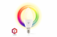 Smart LED žárovka E14 4,9W RGB NEDIS ZBLC10E14 ZigBee Tuya