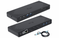 i-Tec USB 3.0 / USB-C / Thunderbolt Dual Display Docking Station PD 100W CADUA4KDOCKPDL2 i-tec dokovací stanice Thunderbolt/ Dual display/ 4x USB 3.0/ 2x USB-C/ 2x DP/ 2x HDMI/ LAN/ Power Delivery 100
