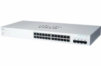 Cisco switch CBS220-24T-4G (24xGbE,4xSFP,fanless) - REFRESH