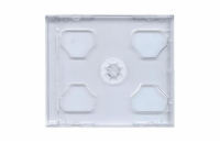 COVER IT box jewel + tray/ plastový obal na 2 CD/ 10mm/ čirý