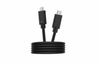 CANYON Nabíjecí kabel USB-C - USB-C, PD3.0 100W, video, audio, přenost dat. PD nabíjení, 1m, bílá