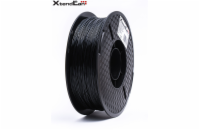 XtendLAN TPU filament 1,75mm průhledný černý 1kg