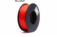XtendLAN TPU filament 1,75mm průhledný červený 1kg