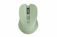 Trust Mydo Silent Click Wireless Mouse 25042 TRUST myš Mydo tichá bezdrátová myš, optická, USB, zelená
