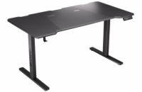 Endorfy herní stůl Atlas L electric / 150cm x 78cm / nosnost 80 kg / elektricky výškově stavitelný (73-120cm) / černý