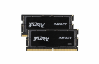 Kingston FURY Impact DDR5 32GB 6400MHz CL38 (2x16GB) KF564S38IBK2-32 Kingston FURY Impact/SO-DIMM DDR5/32GB/6400MHz/CL38/2x16GB/Black