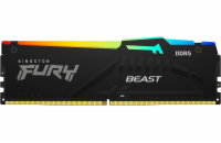 Kingston DDR5 64GB 6000MHz CL40 (4x16GB) KF560C40BBAK4-64 Kingston FURY Beast/DDR5/64GB/6000MHz/CL40/4x16GB/RGB/Black