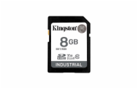Kingston SDHC karta 8GB Industrial pSLC