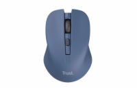 Trust Mydo Silent Click Wireless Mouse 25041 TRUST myš Mydo tichá bezdrátová myš, optická, USB, modrá