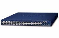 POUŽITÉ - Planet SGS-5240-48T4X L2/L3 switch, 48x 1GE, 4x 10G SFP+, stohování