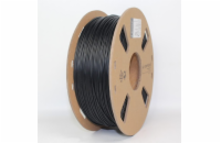 Gembird tisková struna (filament), PLA flexibilní, 1,75mm, 1kg, černá