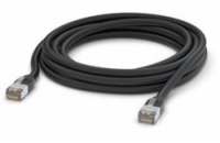 Ubiquiti Patch kabel, venkovní, STP, Cat.5e, 5m, černá