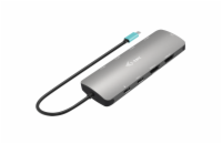 i-tec dokovací stanice USB-C Metal Nano/ 2x USB 3.2/ 2x USB 2.0/ 2x HDMI/ LAN/ Power Delivery 100W