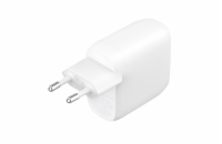 Belkin WCB010vfWH Belkin Duální 60W USB-C Power Delivery PPS nástěnná nabíječka, bílá