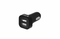 Natec nabíječka do auta CONEY, 1XUSB, 1XUSB-C, 48W