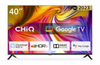 CHiQ L40H7G TV 40", FHD, smart, Google TV, dbx-tv, Dolby Audio, Frameless