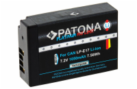 PATONA baterie pro foto Canon LP-E17 1050mAh Li-Ion Platinum Dekodovaná