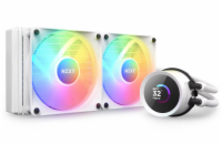 NZXT Kraken 240 RGB RL-KR240-W1 NZXT vodní chladič Kraken 240 RGB / 2x120mm fan / 4-pin PWM / LCD disp. / 6 let / bílý