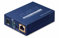 Planet GUP-805A-60W konvertor RJ45/SFP, 1Gbps, PoE injektor 802.3bt 60W