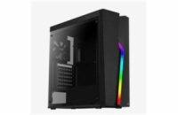 AEROCOOL skříň Bolt, Mid tower, 1x USB 3.0, 2x USB 2.0, 2x audio, bez zdroje