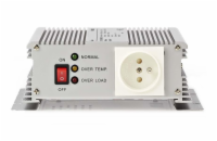 Nedis PIMS600W12E 12V/230V 600W NEDIS měnič napětí/ 12 V DC/230 V AC 50 Hz/ 600 W (1500 W špička)/ 1x zásuvka typu E