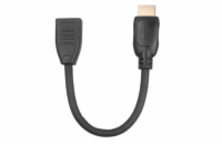 TB Touch HDMI M - HDMI F Adapter, 15 cm., v2.0