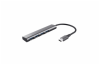 TRUST Rozbočovač Halyx Aluminium USB-C To 4 Port USB-A 3.2 Gen1 Hub