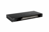 D-Link DGS-1520-28/E D-Link DGS-1520-28 24 ports GE + 2 10GE ports + 2 SFP+ Smart Managed Switch