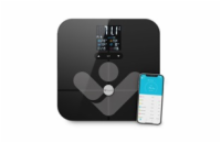 TrueLife FitScale W7 BT - Bioelektrická impedanční bluetooth váha - černá