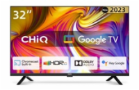 CHiQ L32H7G TV 32", HD, smart, Google TV, dbx-tv, Dolby Audio, Frameless