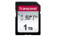 Transcend 1000 GB SDC300S Transcend 1TB SDXC 300S (Class 10) UHS-I U3 V30 paměťová karta, 100 MB/s R, 85 MB/s W