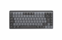 LOGITECH MX Mechanical Mini Minimalist Wireless Illuminated Keyboard - GRAPHITE - (US) INTL - 2.4GHZ/BT - N/A - EMEA - TACTILE