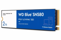 WD BLUE SSD NVMe 2TB PCIe SN580,Gen4 , (R:4150, W:4150MB/s)