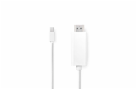 NEDIS kabel mini DisplayPort – HDMI/ mini DisplayPort zástrčka - HDMI zástrčka/ bílý/ bulk/ 2m