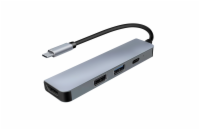 Solight 4v1 USB-C hub - SSH1201