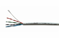 Lynx CS LYNX-SLD-UTP5E-RLX-GR UTP, Cat5E, drát, PVC, Eca, 305m, šedý UTP kabel LYNX REELEX AIR, Cat5E, drát, PVC, Eca, šedý, 305m