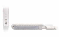 ECOLITE LED stolní lampa dotyková, 9W, volba teploty světla, stmívatelná, stříbrná   LBL1207-STR