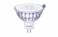 Philips LED žárovka GU5,3 MR16 7W 50W teplá bílá 2700K stmívatelná, reflektor 12V 36° LED žárovka Philips, MR16, 7W, 2700K, úhel 36° Dimmable