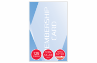 GBC Laminovací kapsy na jmenovky 67x99mm 125Mic clear 100pcs