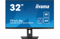 iiyama ProLite/XUB3293UHSN-B5/31,5"/IPS/4K UHD/60Hz/4ms/Black/3R